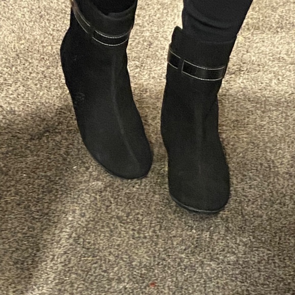 Vicini suede/leather boot. Made in Italy. Sz. 37.5 - Picture 11 of 16